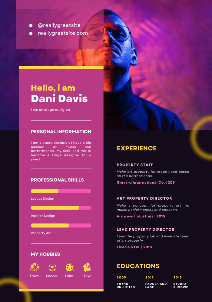 Professional Resume GOLD